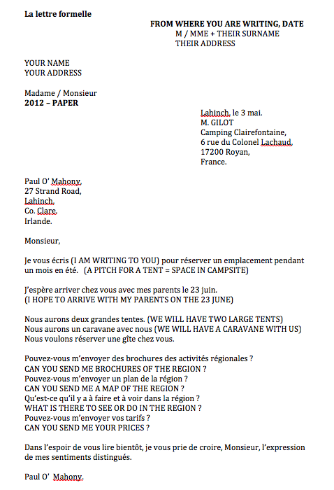 Letter Of Enquiry Format Class Cover Letter